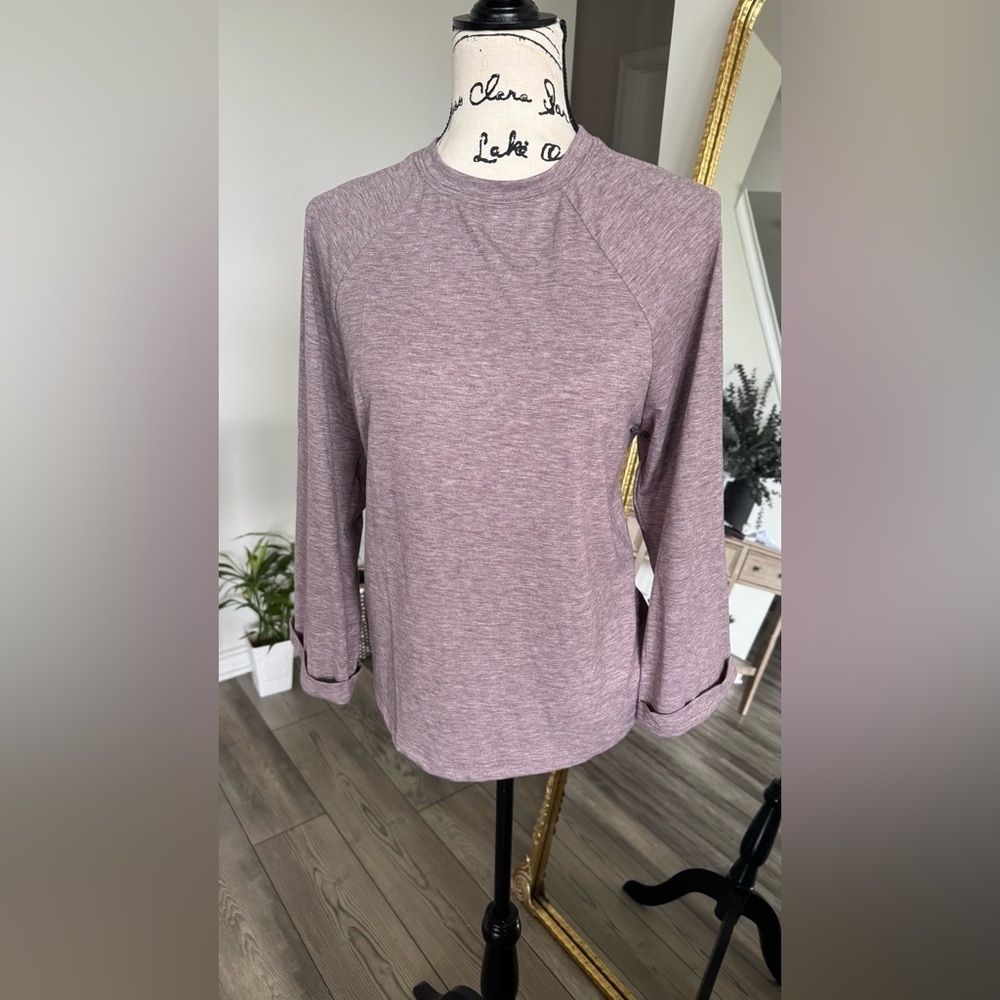 Women's Heathered Purple Top zesica